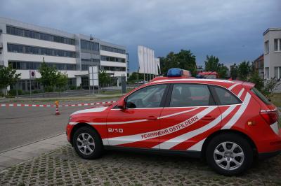 Strahlenschutzuebung der Landkreise Esslingen und Goeppingen