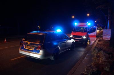 Gegen Baum geprallt in Stuttgart