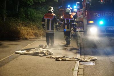 Brand in Asylbewerberunterkunft in Wendlingen