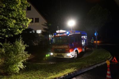 Lkw prallt auf Baum, Fahrer verletzt in Eschenbach