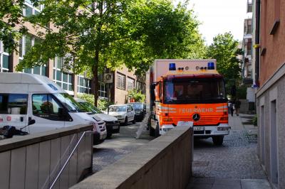 Dehnfugenbrand bei Sanierungsarbeiten in Stuttgart