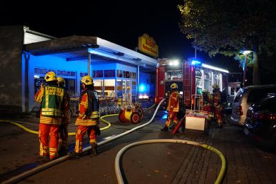 Salach - Brand in Tiefgarage 