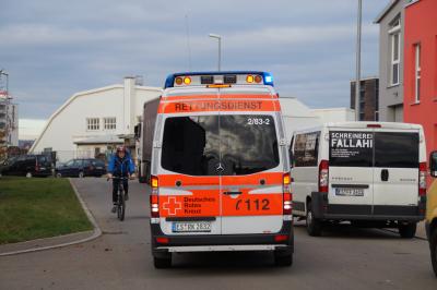 Arbeitsunfall in Filderstadt - Hand schwerst verletzt 