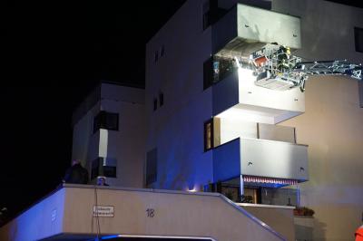 Eislingen - Brand einer Wohnung in Mehrfamilienhaus