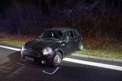 Wernau: Betrunkener Fahrer streift Pkw - Kilometerlanger Stau nach Unfall auf der B313