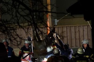 Bad Boll: Pferd aus Guellegrube gerettet 