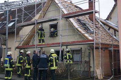 Schorndorf: Brand in unbewohnten Einfamilienhaus