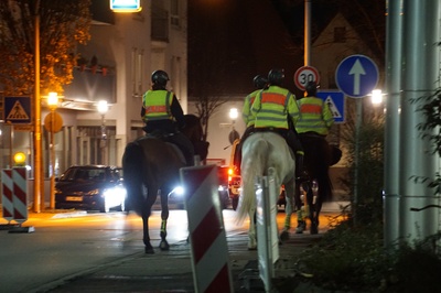 Deizisau: Bei Kundgebung gegen Polizeibeamte getreten 