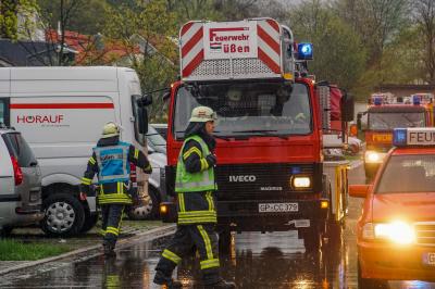 Donzdorf: Feuerwehren aus dem Kreis ueben Grosseinsatz