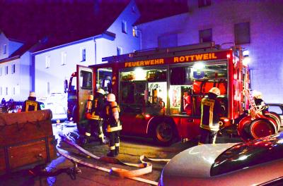 Rottweil: Rauchentwicklung in Shisha Bar