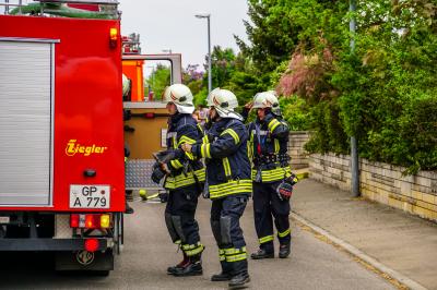 Albershausen: Waschmaschine loest Brand im Keller aus