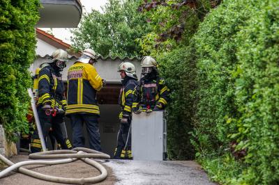 Albershausen: Waschmaschine loest Brand im Keller aus