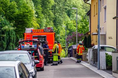 Uhingen: Bademantel ueber Heizluefter loest Einsatz aus 