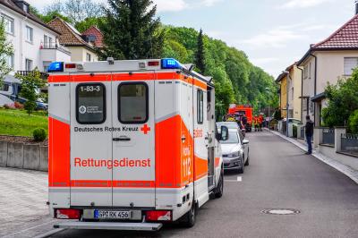 Uhingen: Bademantel ueber Heizluefter loest Einsatz aus 