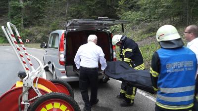 Unterheinriet: Heftiger Crash! Ford kracht gegen Baum - Fahrer verstirbt noch an der Unfallstelle