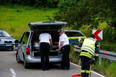 Lenningen: Toedlicher Motorradunfall - 24-jaehrige Fahrer stirbt noch an der Unfallstelle
