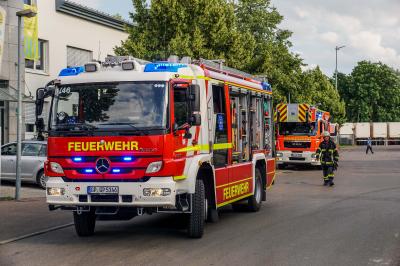 Goeppingen: Brand in Muellentsorgungsbetrieb