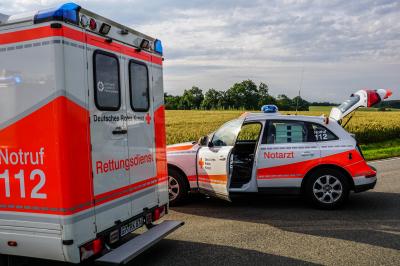 Tuerkheim: Frontalzusammenstoss auf der L1230 - Zwei schwerstverletzte