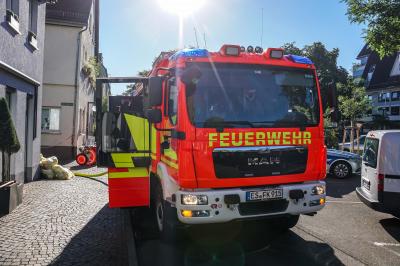 Kirchheim Teck: Brand in Altstadt - Teile der Altstadt gesperrt 