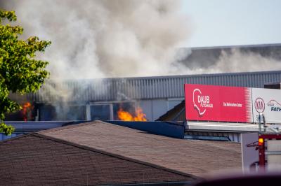 Holzgerlingen: Grossbrand einer Firma 
