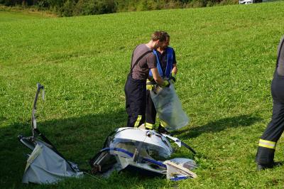 Leutkirch:  Drei Tote bei Flugzeugabsturz 