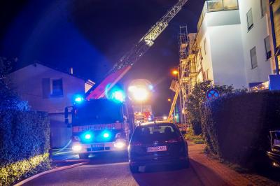 Leonberg: Dehnfugenbrand ruft Feuerwehr auf den Plan.