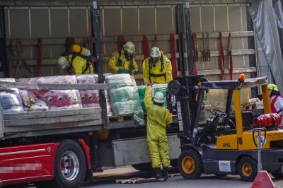 Leonberg: Unfall mit Gefahrgut