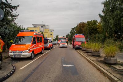 Gerlingen: Beschaedigte Gasleitung