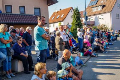 Ehningen: Feuerwehr probt den Ernstfall auf einem Obsthof.