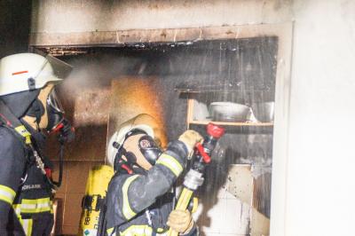Sindelfingen: Kuechenbrand sorgt fuer Feuerwehreinsatz