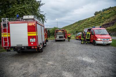Ludwigsburg: Ueber 400 Einsatzkraefte ueben den Ernstfall - TAL-Pipeline Uebung im Lankreis Ludwigsburg