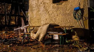 Rutesheim: Vollbrand eines Fachwerkhauses 