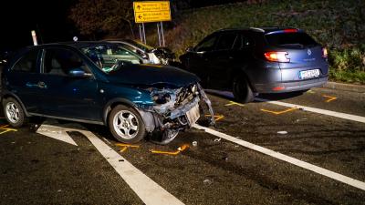 Schoenaich: Verkehrsunfall mit mehreren Fahrzeugen.