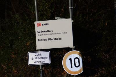 Pforzheim: 6 Busse brennen Vollstaendig aus beim Suedwestbus