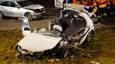 Ditzingen: Schwerer Verkehrsunfall auf der B295