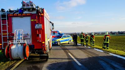 Korntal-Muenchingen:Auffahrunfall mit drei Verletzten