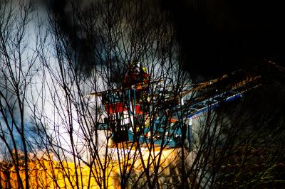 Engen: Dachstuhlbrand loest Grosseinsatz aus 