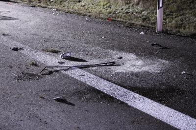 Pforzheim: Schwerer Verkehrsunfall auf der A8 - 1 Person Lebensgefaehrlich und 1 Person leicht Verletzt