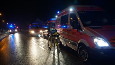 Filderstadt: Brand einer Gaertnerei mit angrenzendem Wohnhaus