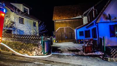 Weil der Stadt: Schwelbrand loesst Feuerwehreinsatz aus