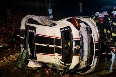 Schorndorf: Vorfahrt missachtet - eine Person schwer verletzt 