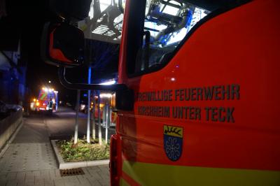 Kirchheim Teck: Rauch im Dachgeschoss loest Alarm fuer die Feuerwehr aus