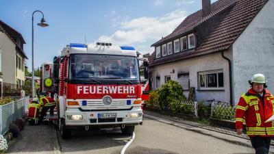 Weissach: Kellerbrand verwuestet Einfamilienhaus