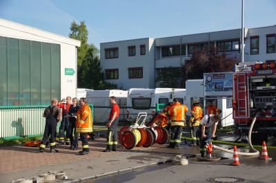 Oberboihingen: Brand in Firma - Drei verletzte mit Rauchgas