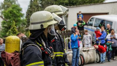 Darmsheim: Jahreshauptuebung der Feuerwehr Sindelfingen