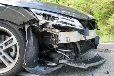 Dobel: Schwerer Verkehrsunfall auf der L340, Motorrad vs. Pkw, mehrere Personen schwer Verletzt