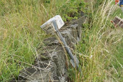 Muehlacker: Umgestuerztes Quad forderte zwei schwer Verletzte