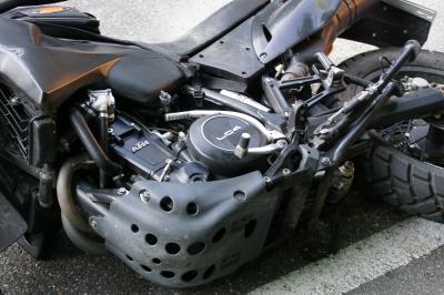 Maulbronn: schwerer Verkehrsunfall mit Motorrad - 1 Person schwer Verletzt