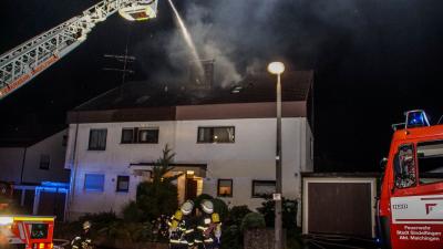 Maichingen:  Haus nach Dachstuhlbrand nicht mehr bewohnbar