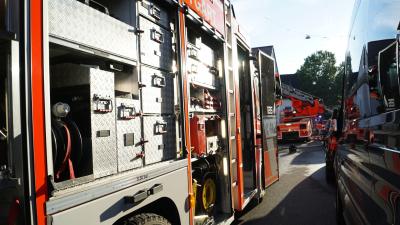 Stuttgart-Moehringen: Dachstuhlbrand in Mehrfamilienhaus 